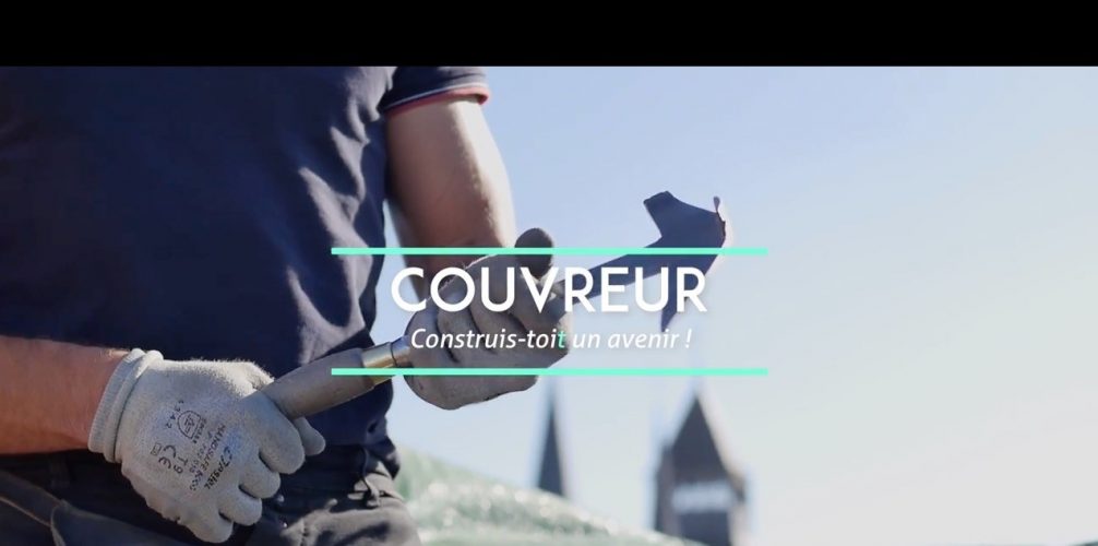 Bannière "Couvreur : Construis-toit un avenir !"