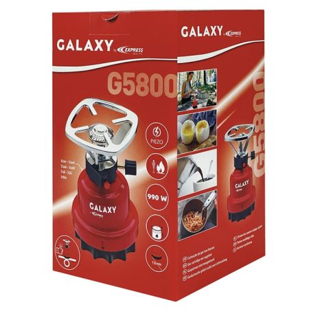 Réchaud à gaz Galaxy By Express Réf. G5800 dans son pack